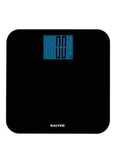 Salter Max Electronic Bathroom Scales In Black